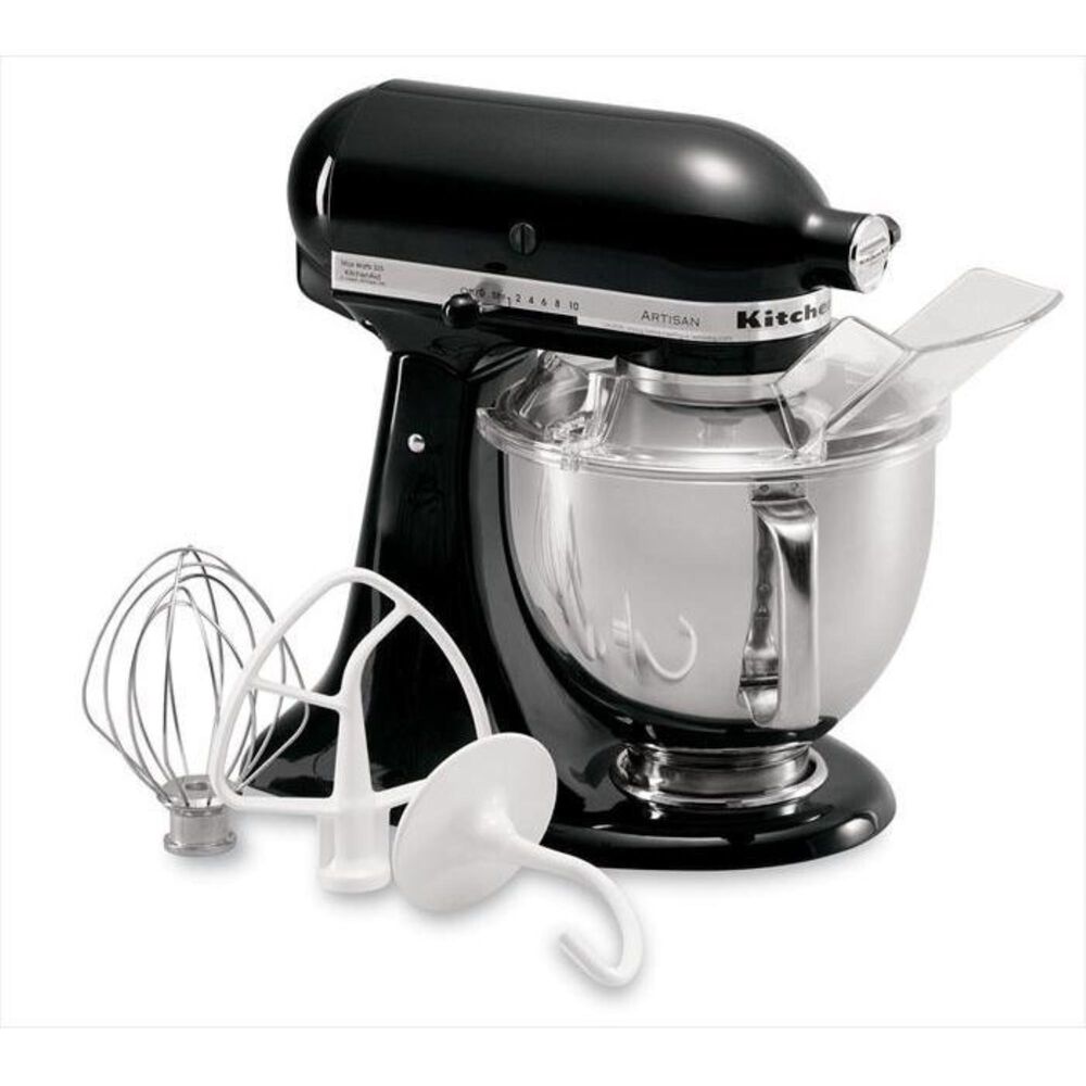 KitchenAid 5 Quart Artisan Stand Mixer in Onyx Black, , large
