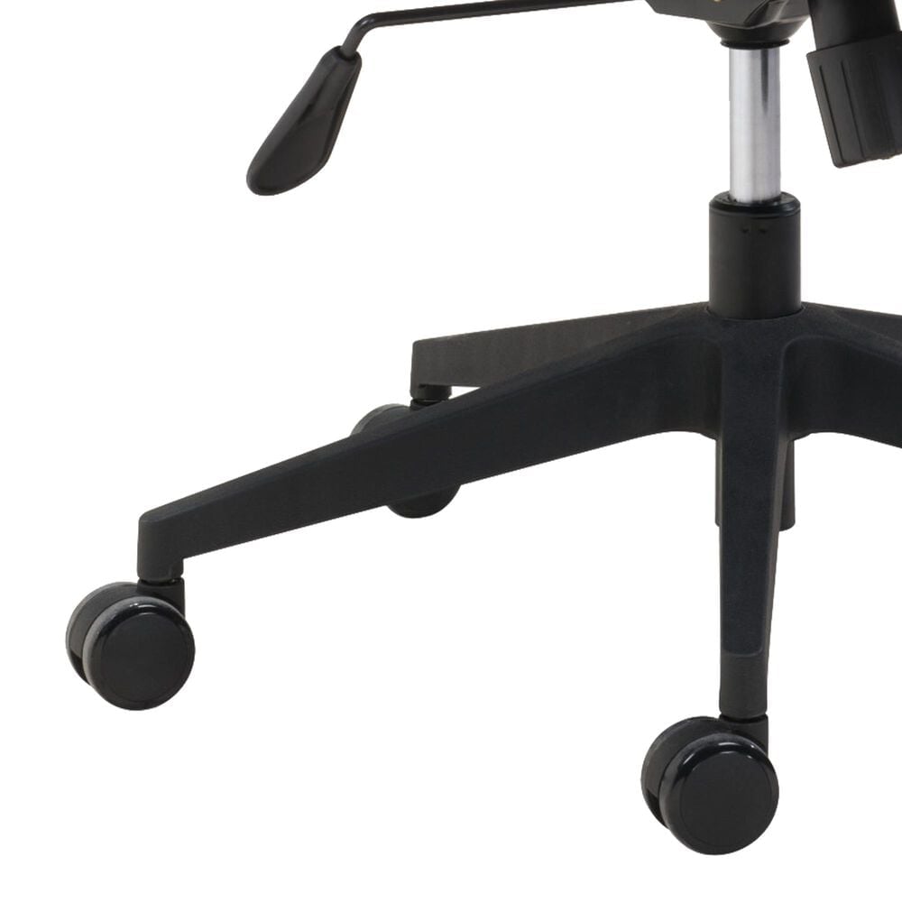 Zuo Modern Stacy Office Chair in Black, , large