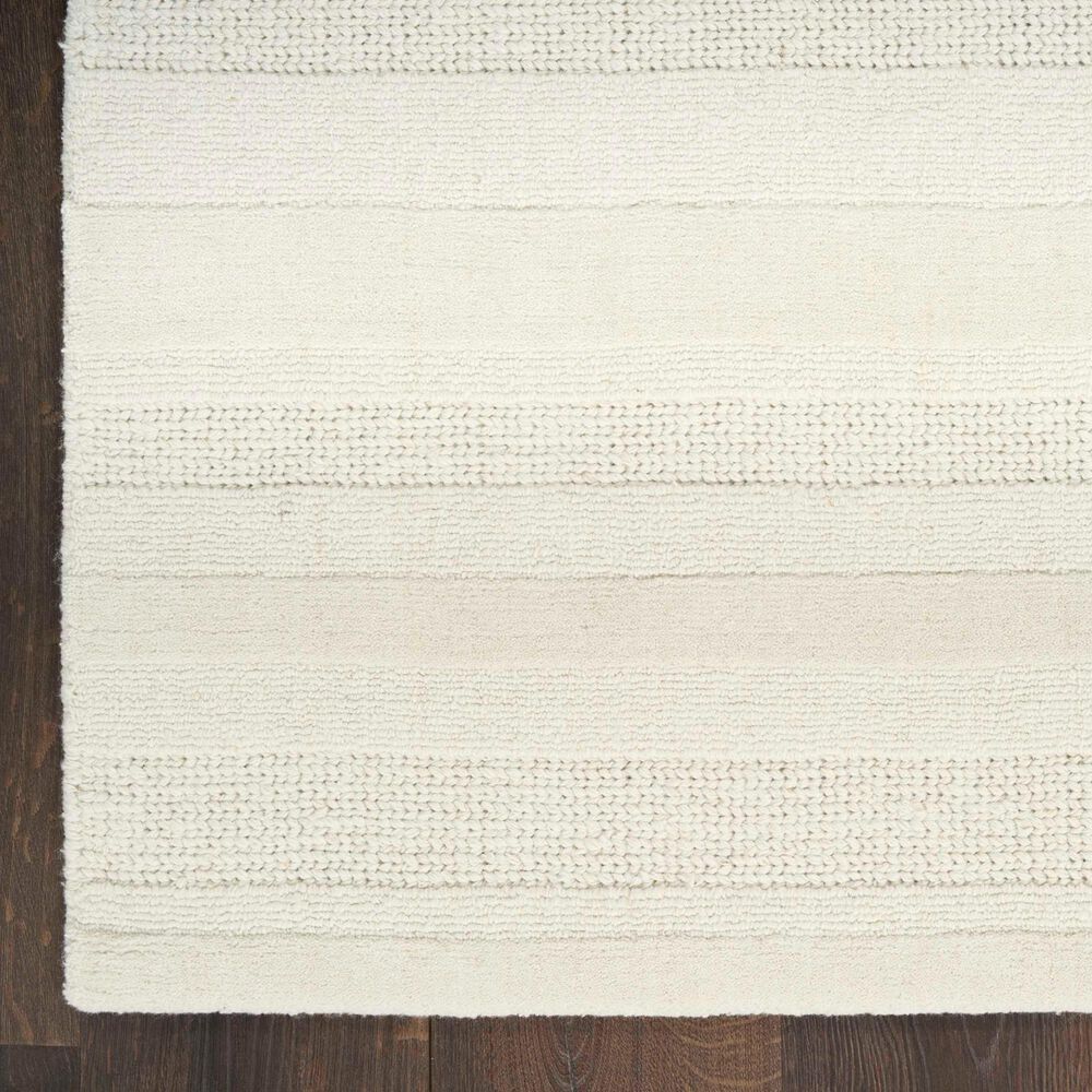 Nourison Pure Multi Weave Ivory 5&#39;3&quot; x 7&#39;3&quot; Area Rug, , large