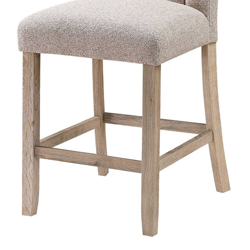 Global Furniture USA Bar Stool with Beige Cushion in Natural, , large