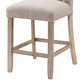 Global Furniture USA Bar Stool with Beige Cushion in Natural, , large