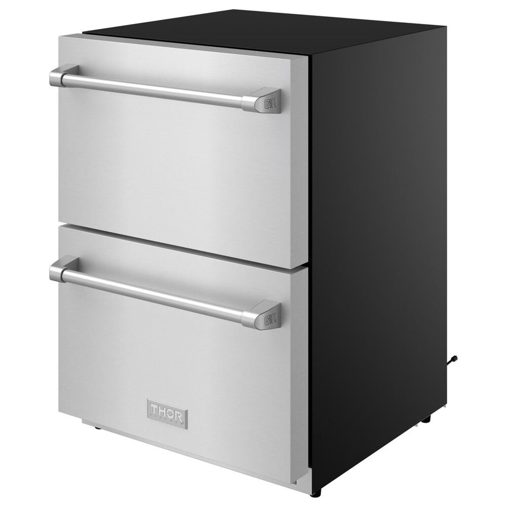 Thor Kitchen Gordon Ramsay 24" Undercounter Refrigerator in Stainless Steel, , large