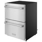Thor Kitchen Gordon Ramsay 24" Undercounter Refrigerator in Stainless Steel, , large