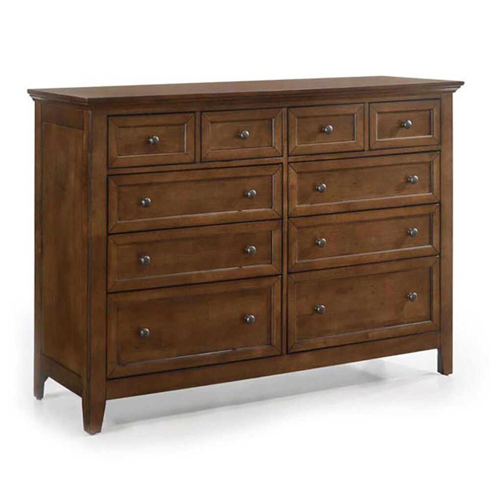 Hawthorne Furniture San Mateo 4-Piece King Panel Bedroom Set in Tuscan, , large