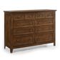 Hawthorne Furniture San Mateo 4-Piece King Panel Bedroom Set in Tuscan, , large