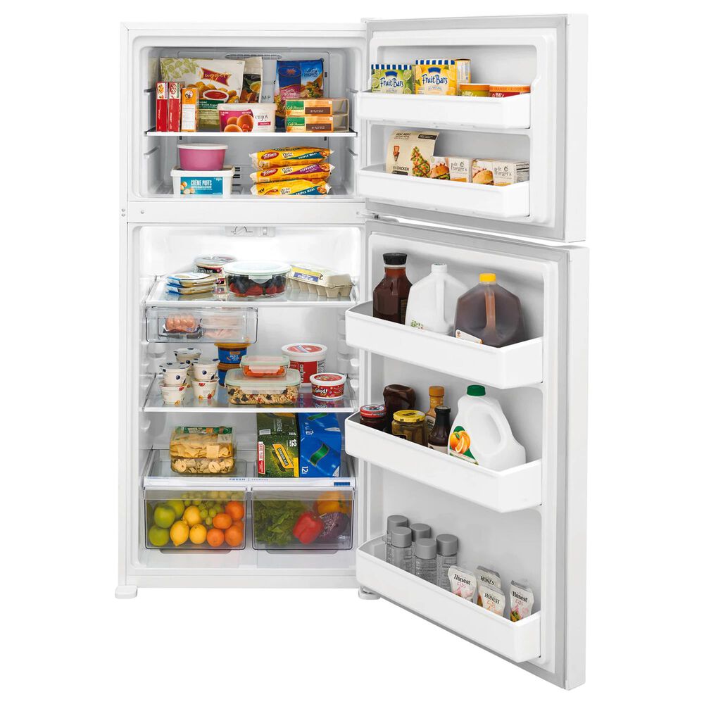 Frigidaire 18.3 Cu. Ft. Top Freezer Refrigerator in White, , large