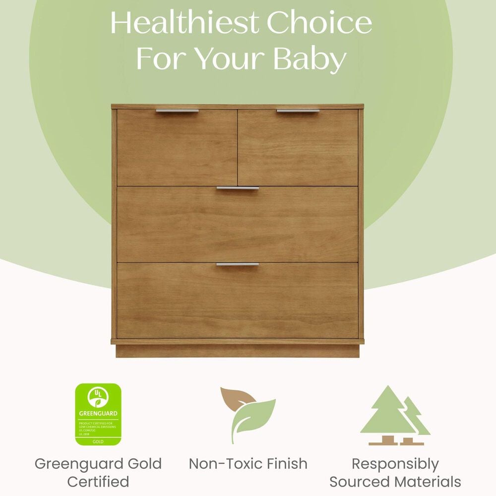 Delta Children Forever 4-Drawer Dresser with Changing Top in Acorn, , large