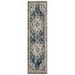Safavieh Monaco MNC243N-222 2"2" x 22" Navy/Light Blue Runner, , large