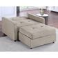 Steve Silver Convertible Sleeper Chair in Tan, , large