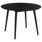 Blue River Arcadia and Renzo 5-Piece 42" Dining Set with Gray Cushion in Black, , large