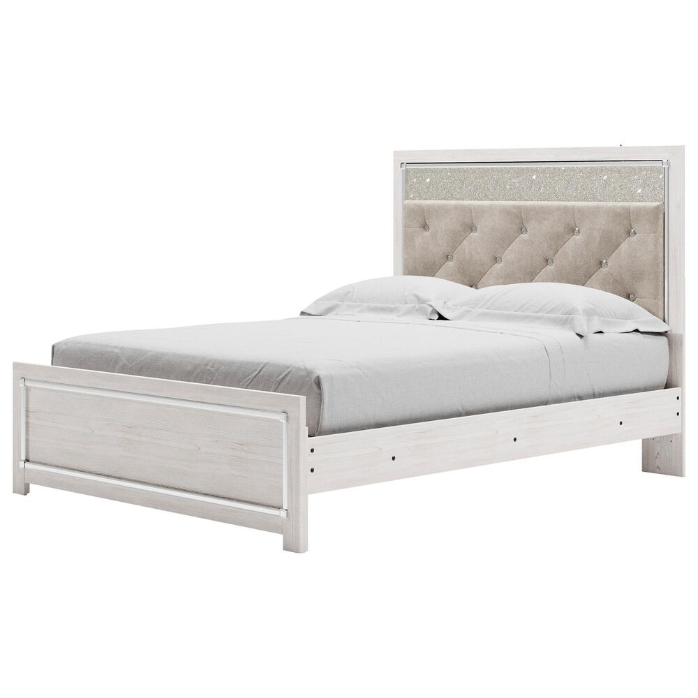 Ashley Altyra Queen Panel Bed in White, , large