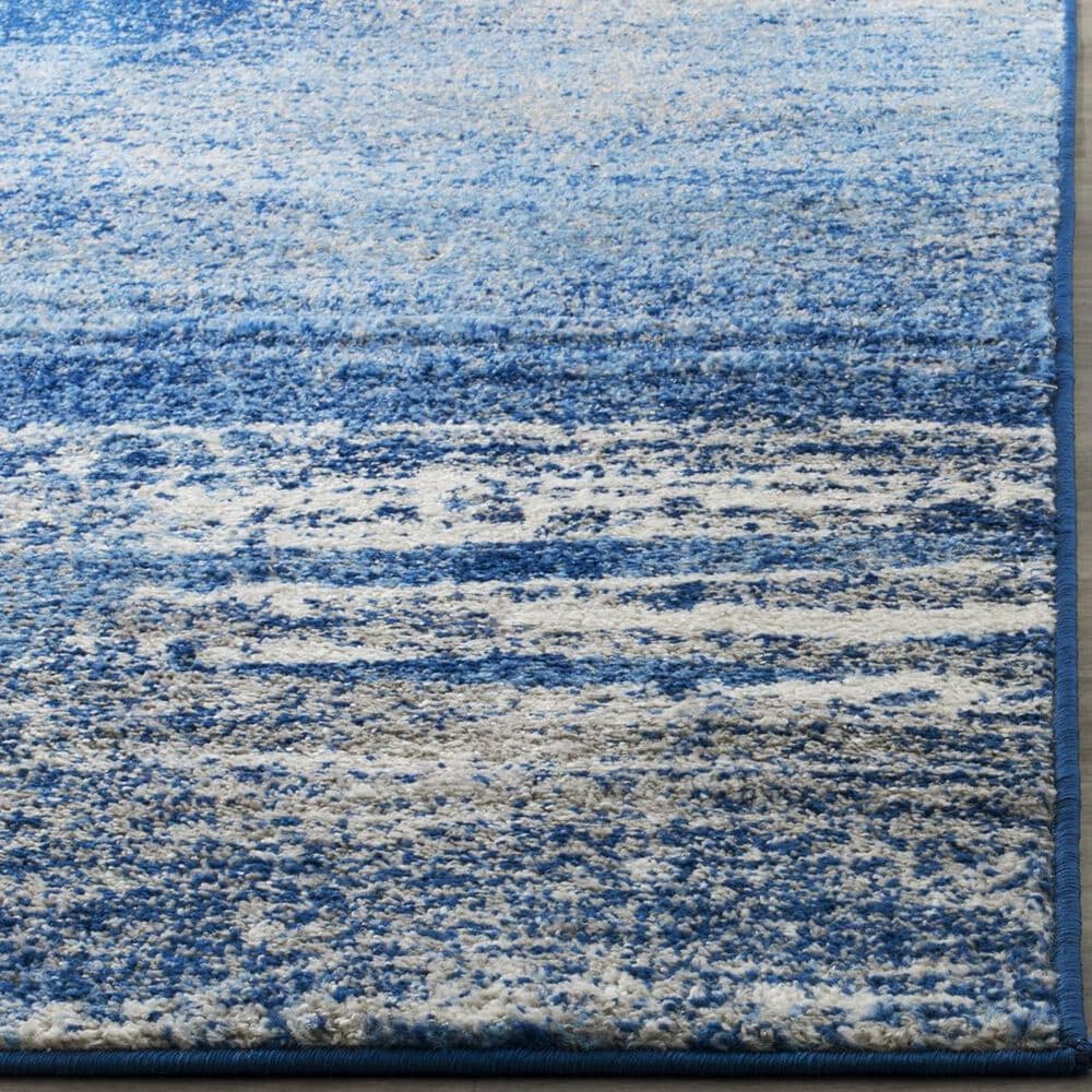 Safavieh Adirondack ADR112F-24 2&#39;6&quot; x 4&#39; Silver/Blue Door Mat, , large