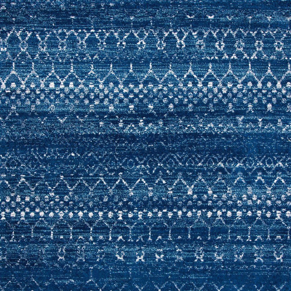 Safavieh Tulum 5&#39;3&quot; x 7&#39;6&quot; Blue and Ivory Area Rug, , large
