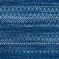 Safavieh Tulum 5"3" x 7"6" Blue and Ivory Area Rug, , large
