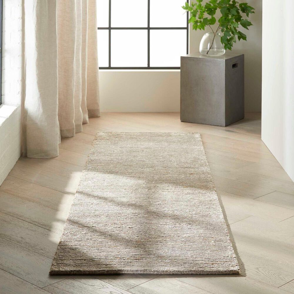 Nourison Mesa Hematite 2&#39;3&quot; x 7&#39;5&quot; Runner, , large