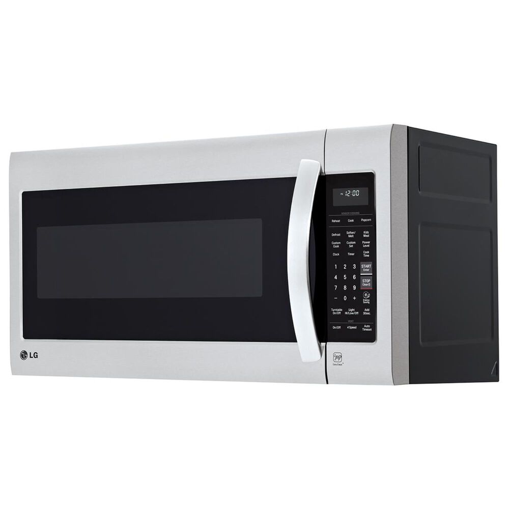 Lg 2 0 Cu Ft Over The Range Microwave Oven With Easyclean In Stainless Steel Nebraska Furniture Mart Lg 2 0 Cu Ft Over The Range Microwave