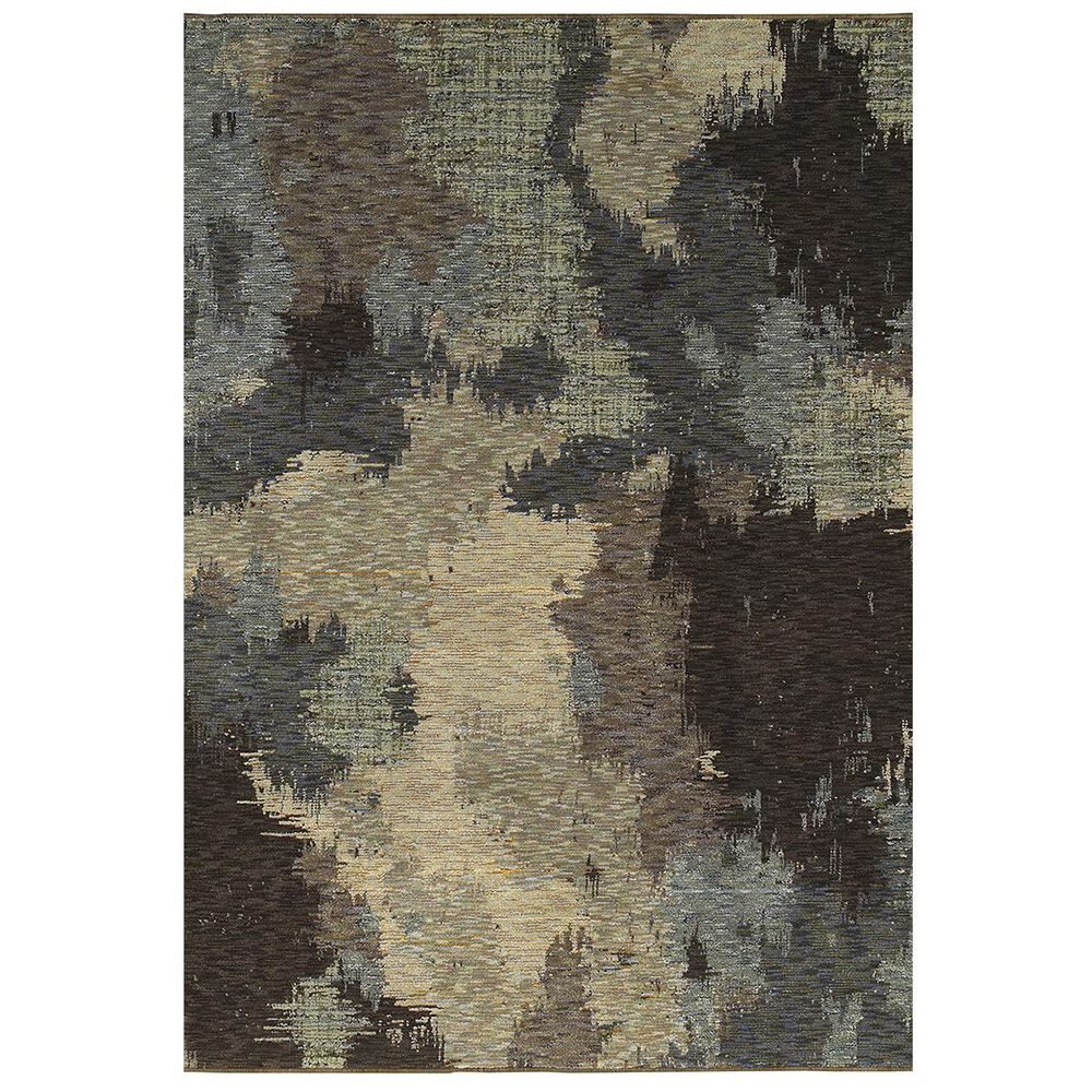 Oriental Weavers Evolution 8011B 8"6" x 11"7" Blue Area Rug, , large