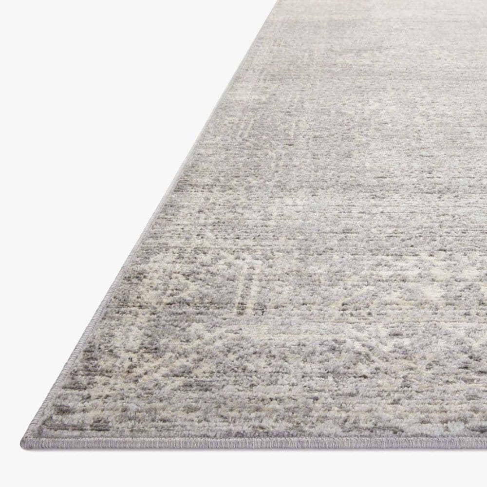 Loloi Indra 7&#39;10&quot; x 10&#39; Silver and Ivory Area Rug, , large