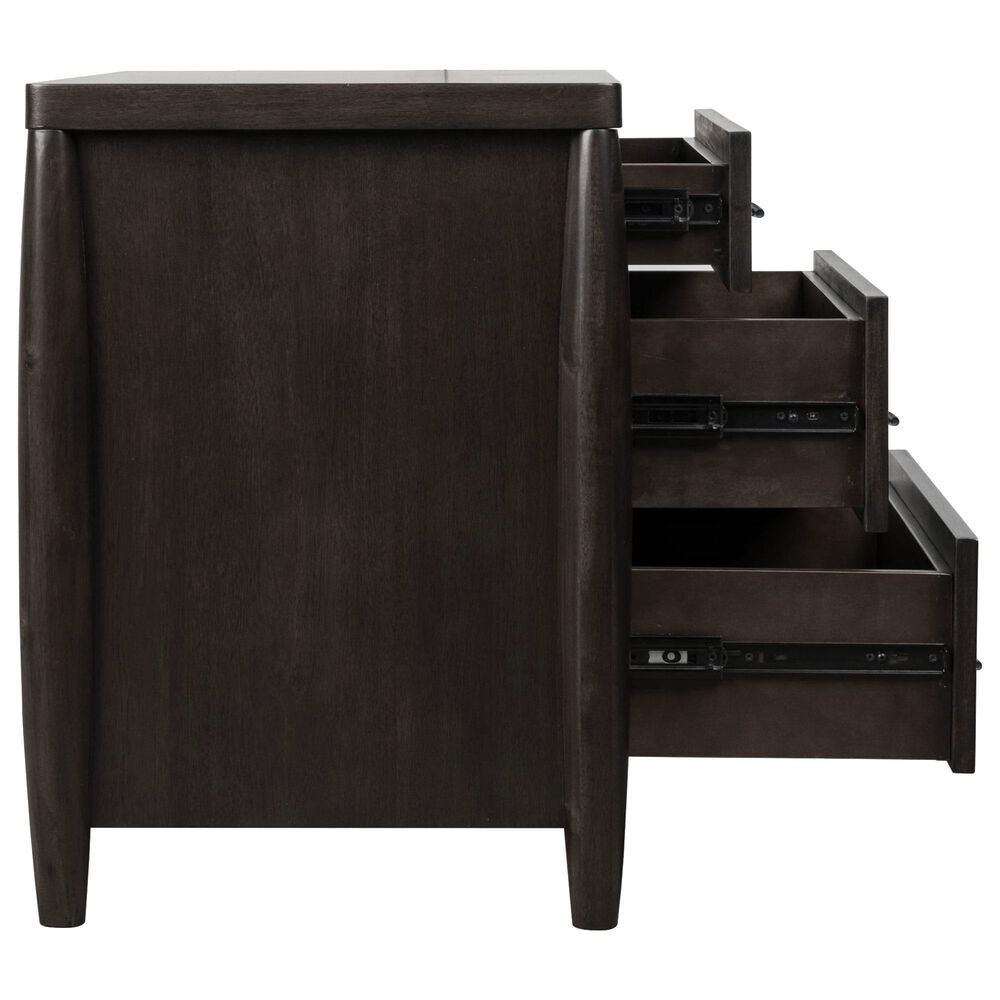 Urban Home Koko 3-Drawer Nightstand in Minx, , large