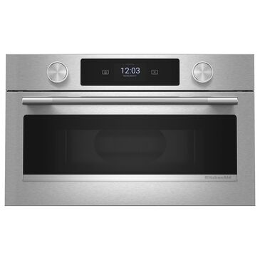KitchenAid 1.4 Cu. Ft. Built In Microwave Oven with Air Fry in PrintShield Stainless Steel, , large