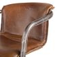 Home Trends & Design Portofino Leather Dining Chair in Chestnut, , large
