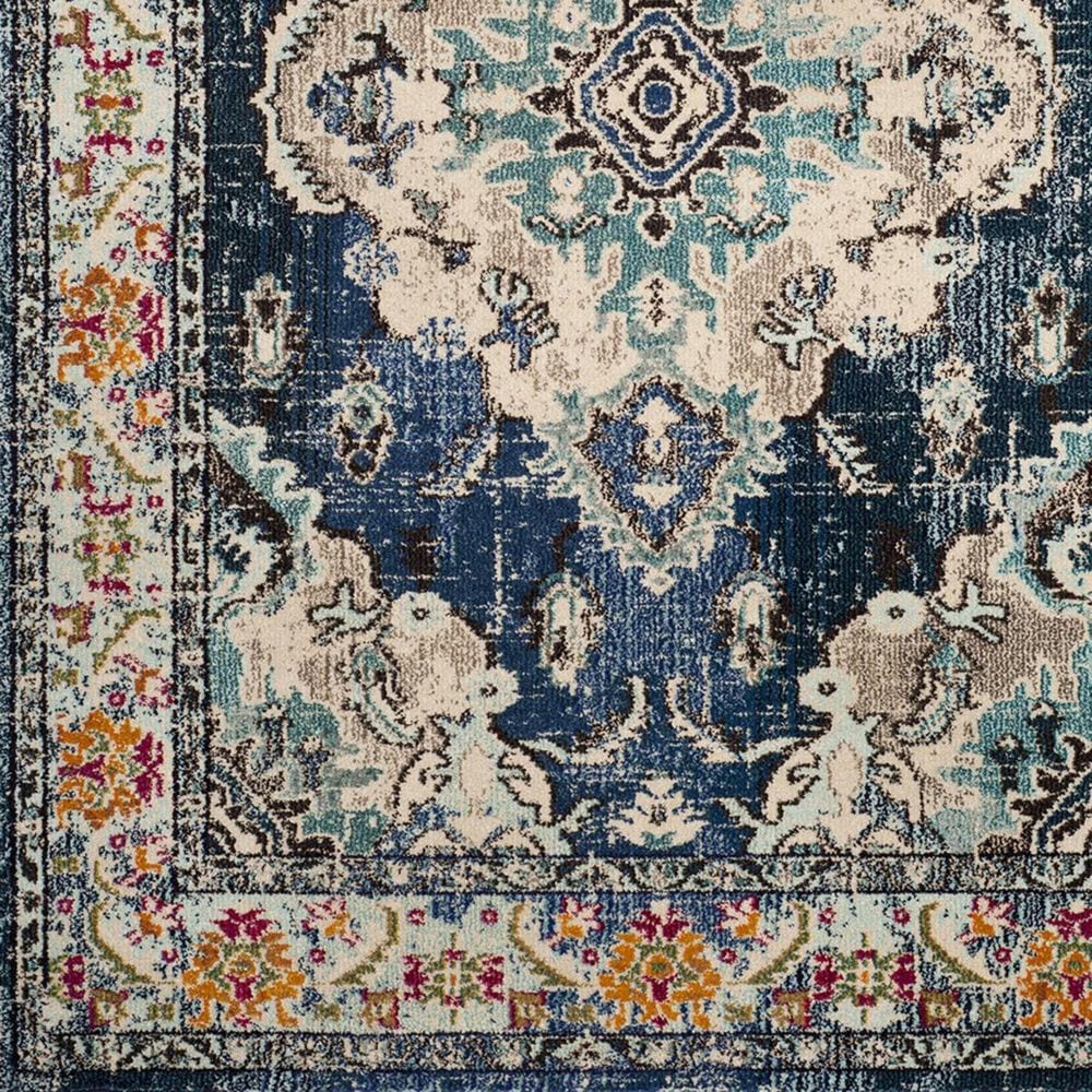Safavieh Monaco MNC243N-1115 11&#39; x 15&#39; Navy/Light Blue Area Rug, , large