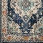 Safavieh Monaco MNC243N-1115 11" x 15" Navy/Light Blue Area Rug, , large
