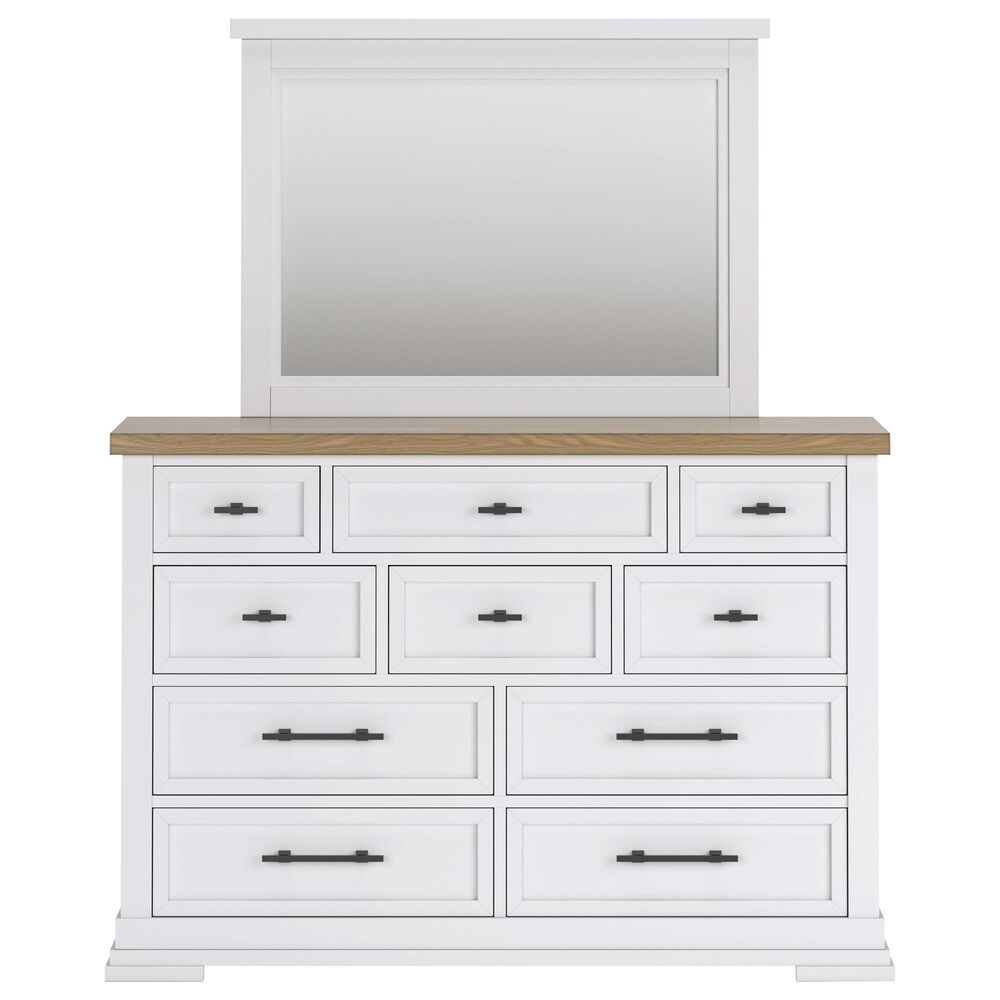 Ashley 3-Piece King Bedroom Set in White and Natural, , large