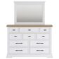 Ashley 3-Piece King Bedroom Set in White and Natural, , large