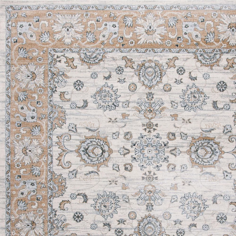 Safavieh Isabella ISA940B 5&#39;3&quot; x 7&#39;6&quot; Cream and Beige Area Rug, , large