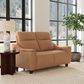 Flexsteel Latitudes Power Reclining Loveseat with Power Headrest in Honey, , large