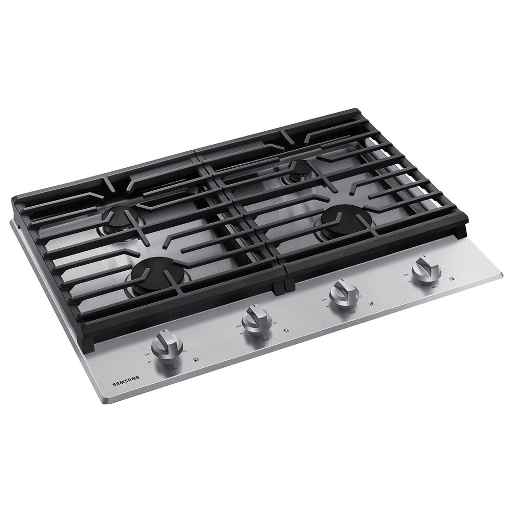 Samsung 30&quot; Gas Cooktop 4 Burner in Stainless Steel, , large