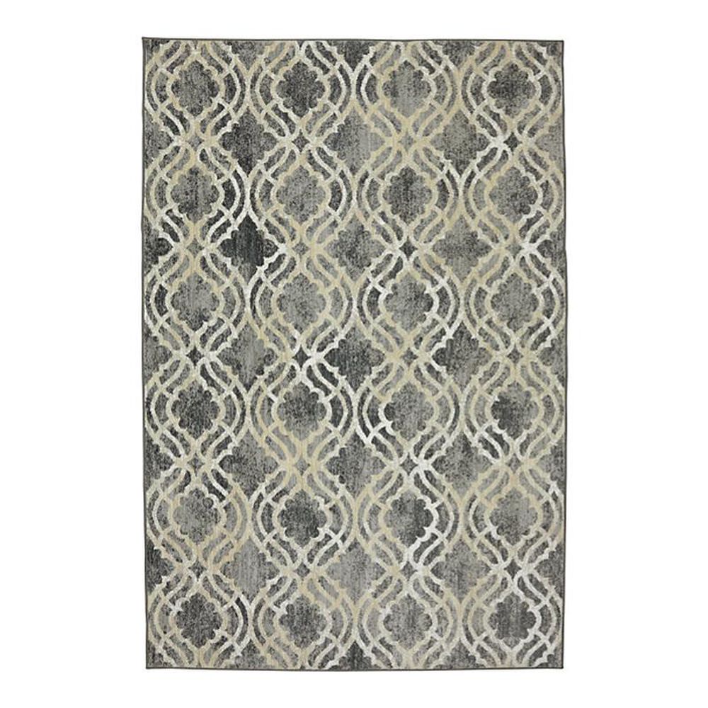 Karastan Euphoria Potterton 90274-5913 3"6" x 5"6" Ash Gray Area Rug, , large
