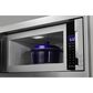KitchenAid 1.1 Cu. Ft. Built-In Low Profile Microwave with Slim Trim Kit in Stainless Steel, , large