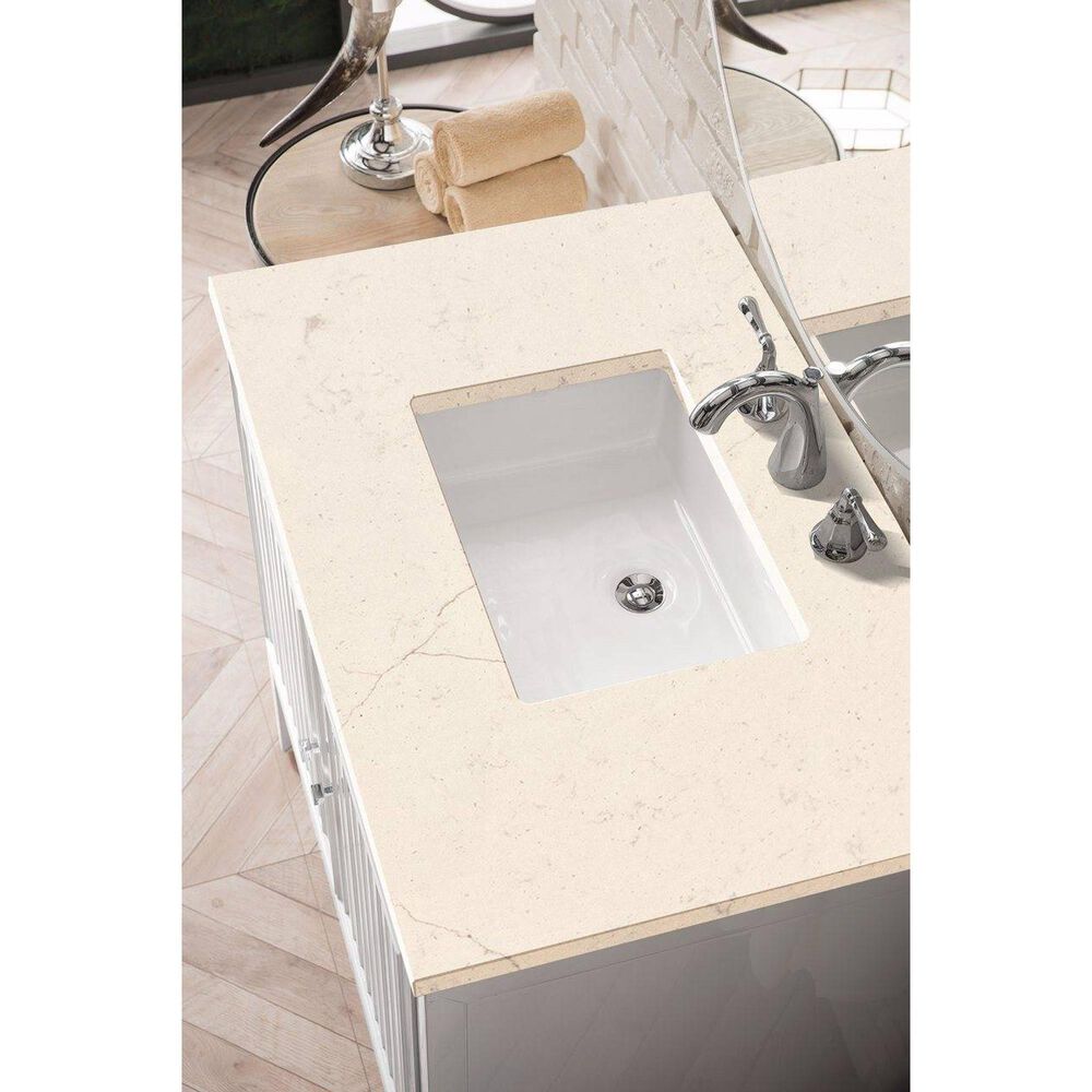 James Martin Vanities Athens 36&quot; Single Vanity Base in Bright White, , large