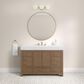 37B Alanya 48" Single Bathroom Vanity in Walnut Drift with White Composite Stone Top, , large