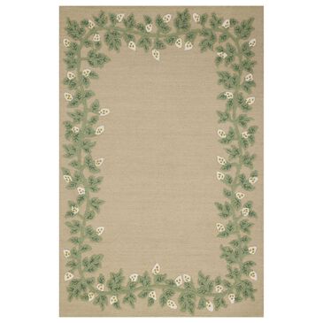 Rifle Paper Co. x Loloi Highgrove Nature Cream 7"9" x 9"9" Area Rug, , large