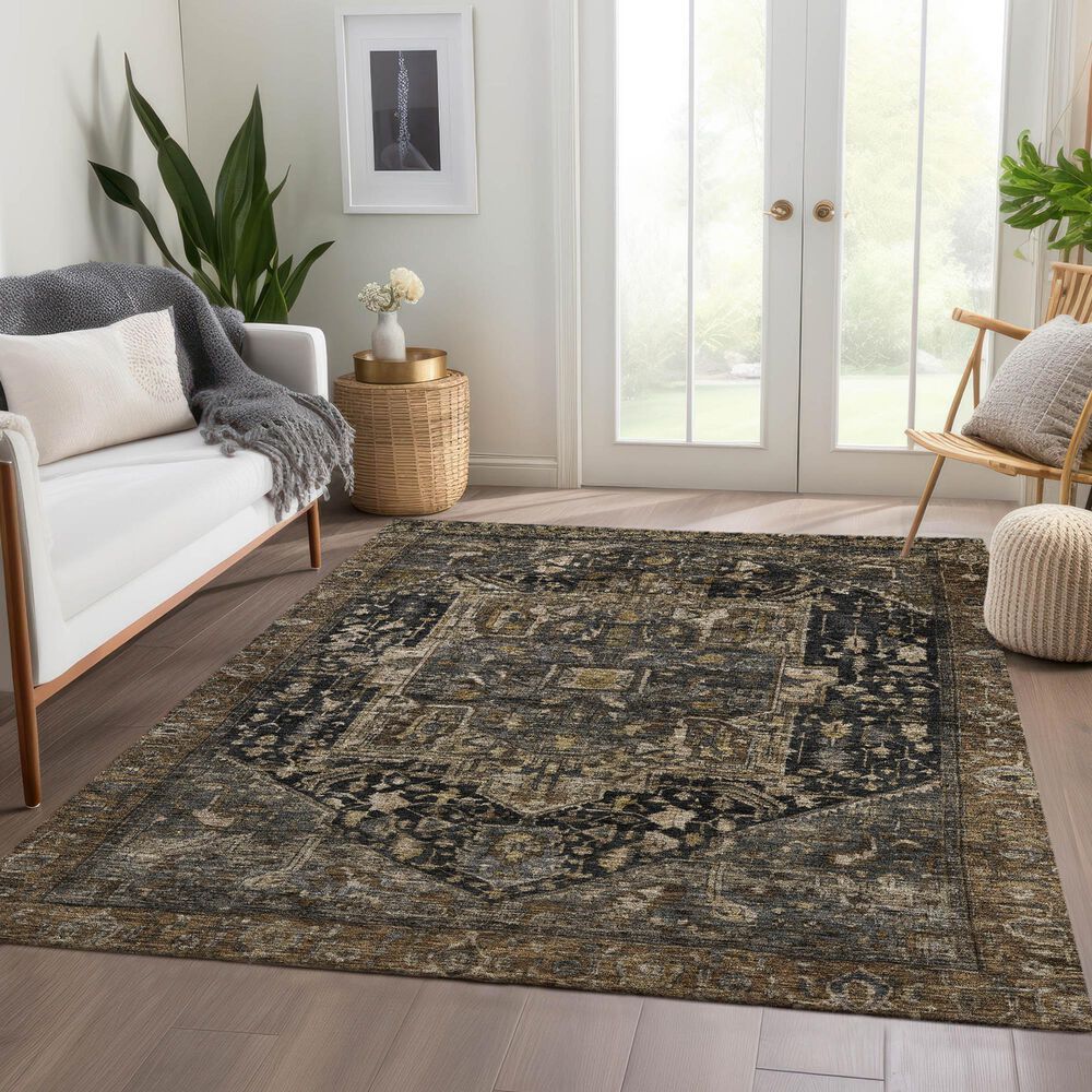 Dalyn Rug Company Solace SL14 8&#39; x 10&#39; Charcoal Area Rug, , large