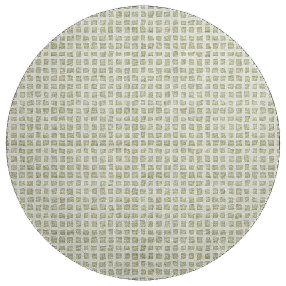Dalyn Rug Company The Reserve TR4 Aloe 8" Round Indoor/Outdoor Area Rug, , large