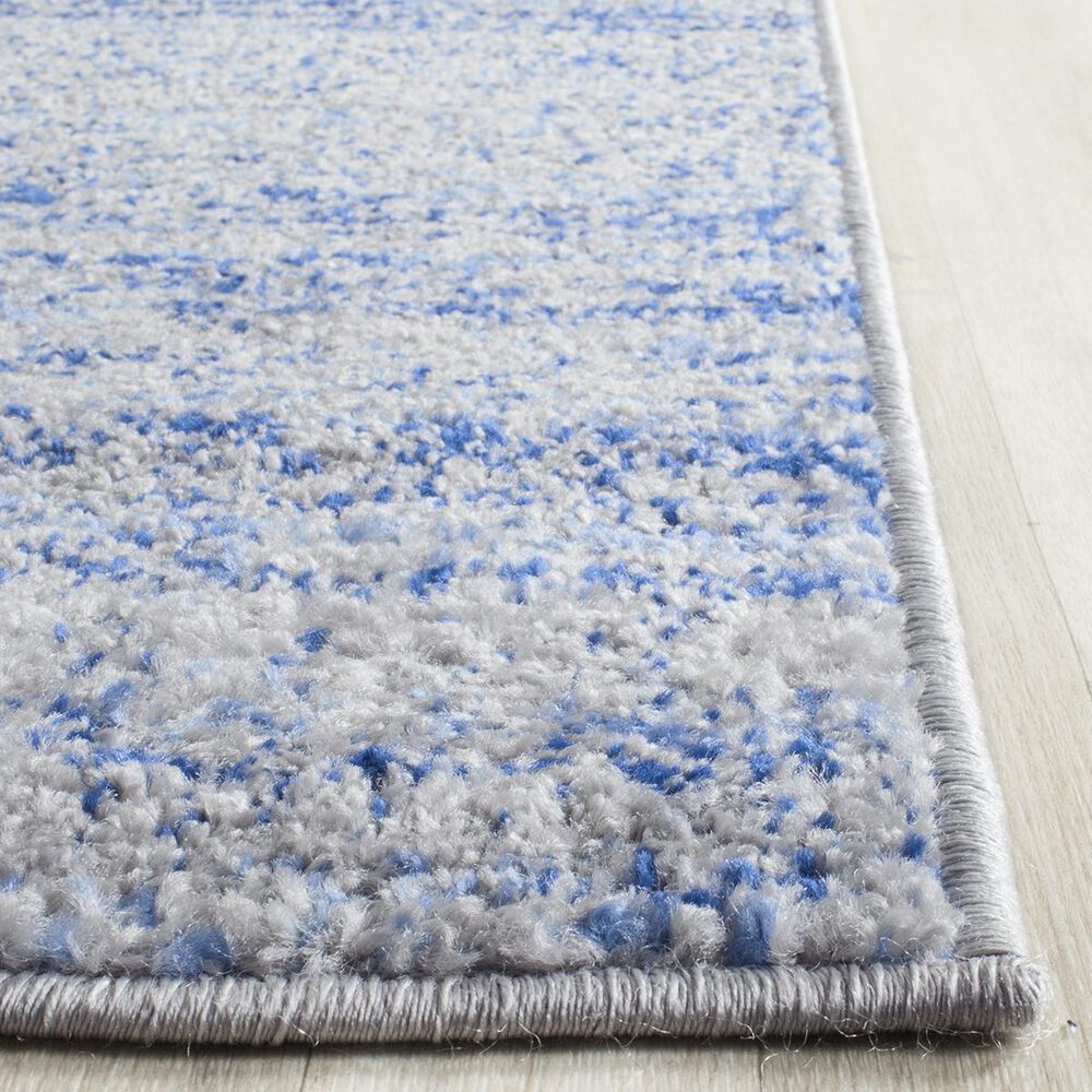 Safavieh Adirondack ADR117D-220 2&#39;6&quot; x 20&#39; Blue/Silver Runner, , large