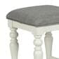 Steve Silver Jackson Sofa Bar with 3 Stool in White and Oak, , large