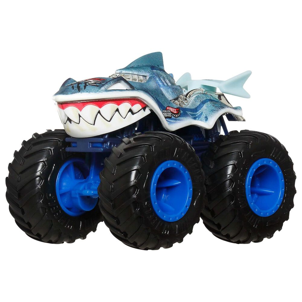 Hot Wheels Monster Truck Sharks vs Dinos Vehicle Toy Multipack, , large