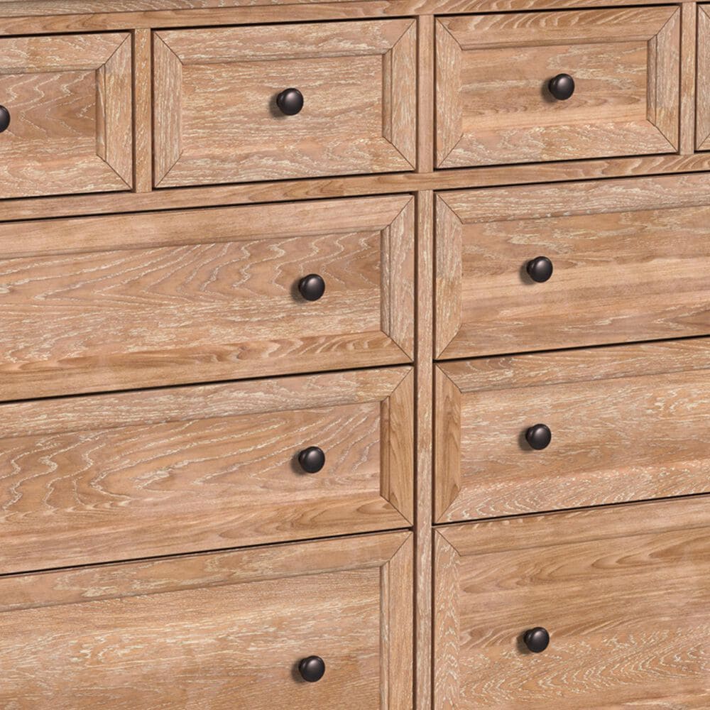 Hawthorne Furniture San Mateo 5-Piece Queen Storage Bedroom Set in Wheat, , large