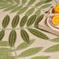 Nourison Aloha ALH18 7"10" x 10"6" Ivory and Green Indoor/Outdoor Area Rug, , large