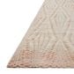 Loloi Kenzie 3"6" x 5"6" Ivory and Blush Area Rug, , large