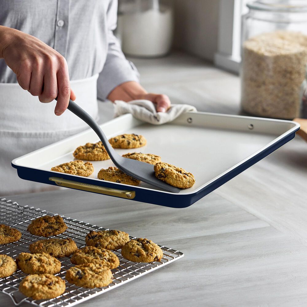 Green Pan Reserve Bakeware 13" x 18" Half Sheet Pan in Oxford Blue, , large