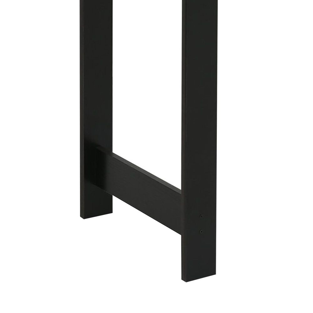 HOMLUX 39" Writing Desk with Drawer in Blackwood, , large