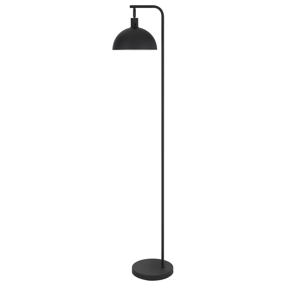 Cal Lighting Koepel Metal Hanging Floor Lamp in Black, , large
