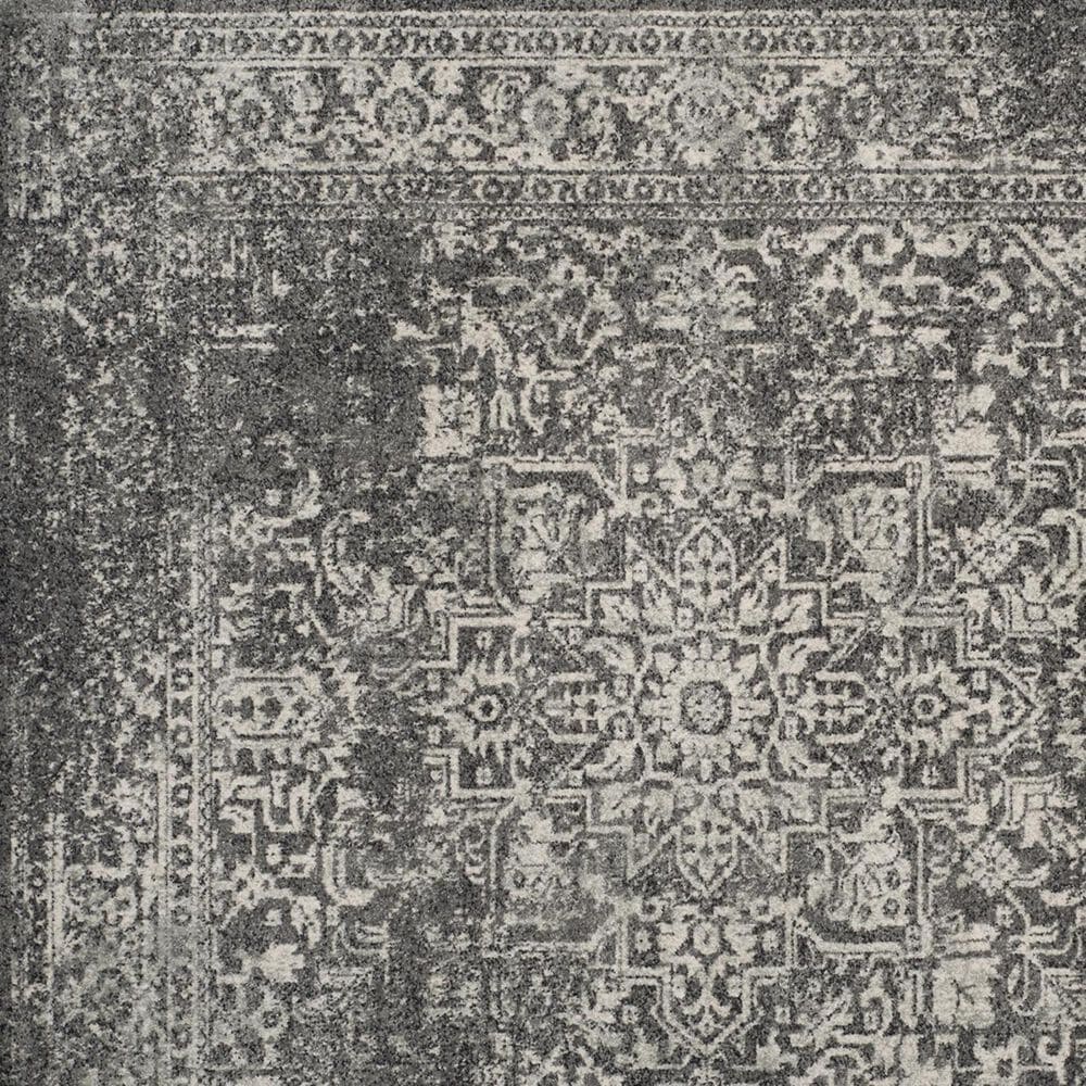 Safavieh Evoke EVK256D-5SQ 5&#39;1&quot; Square Grey/Ivory Area Rug, , large