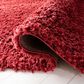 Safavieh August Shag  3" x 5" Red Area Rug, , large